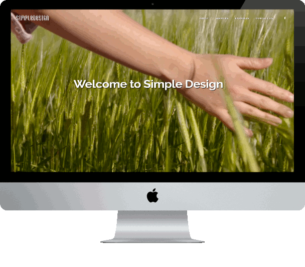 thesimpledesign website design